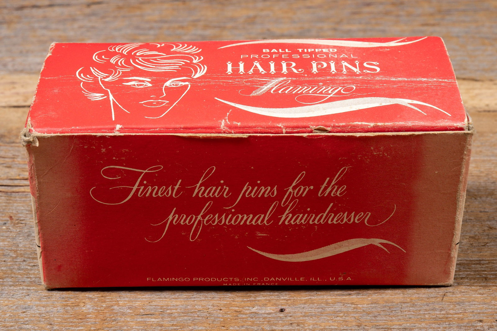 Flamingo Professional Hair Pins Display Box: **NOTE: Any shipping quotes provided on this screen or on your Live Auctioneers invoice are provided by Live Auctioneers. In-house shipping is available on all lots. For in-house shipping quotes, plea
