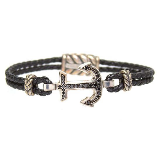 DAVID YURMAN MARITIME ANCHOR BRACELET W/T DIAMONDS (1 of 4)