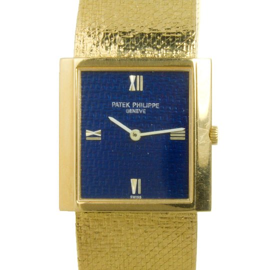 PATEK PHILIPPE 18K GOLD VINTAGE 3491/3G ULTRA THIN WATCH (1 of 4)