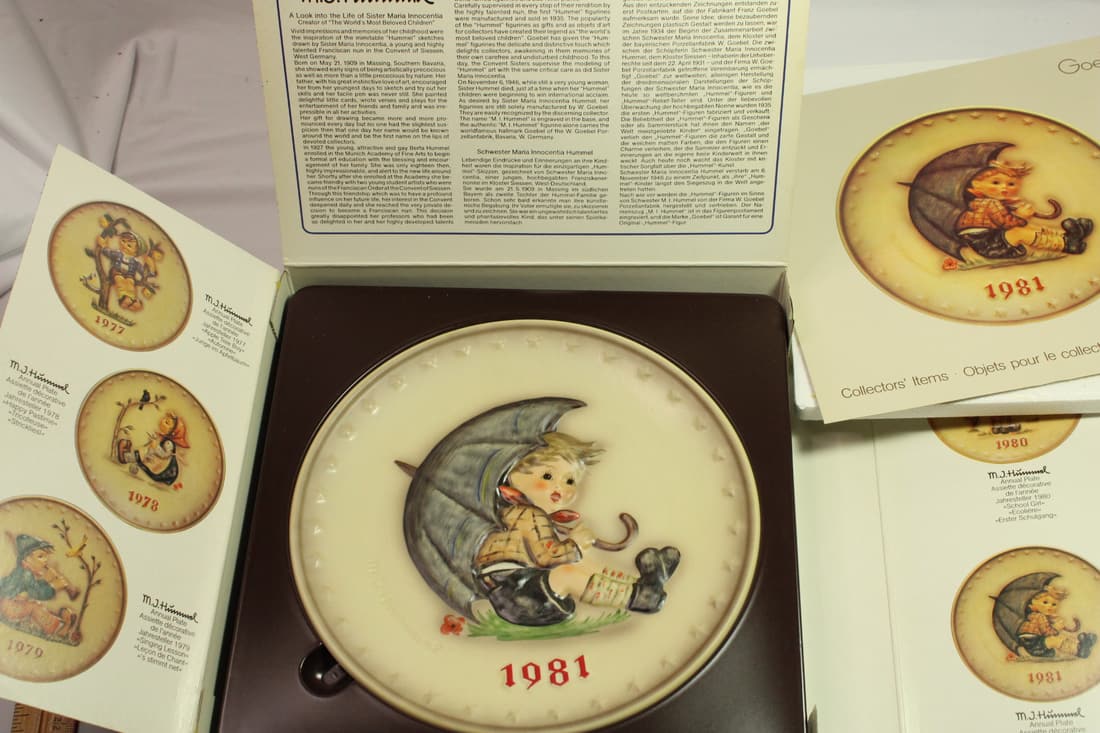 1981 Hummel Collector Plate (1 of 4)