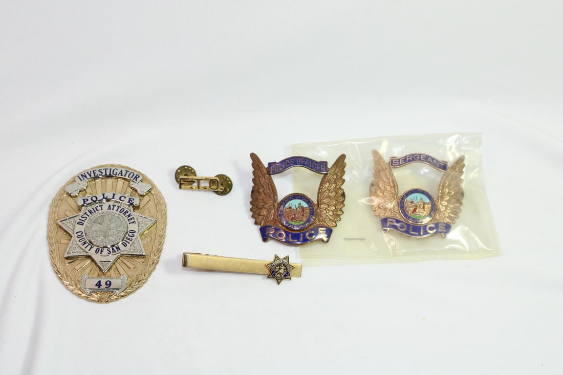 Lot of 5 Police Articles (1 of 7)