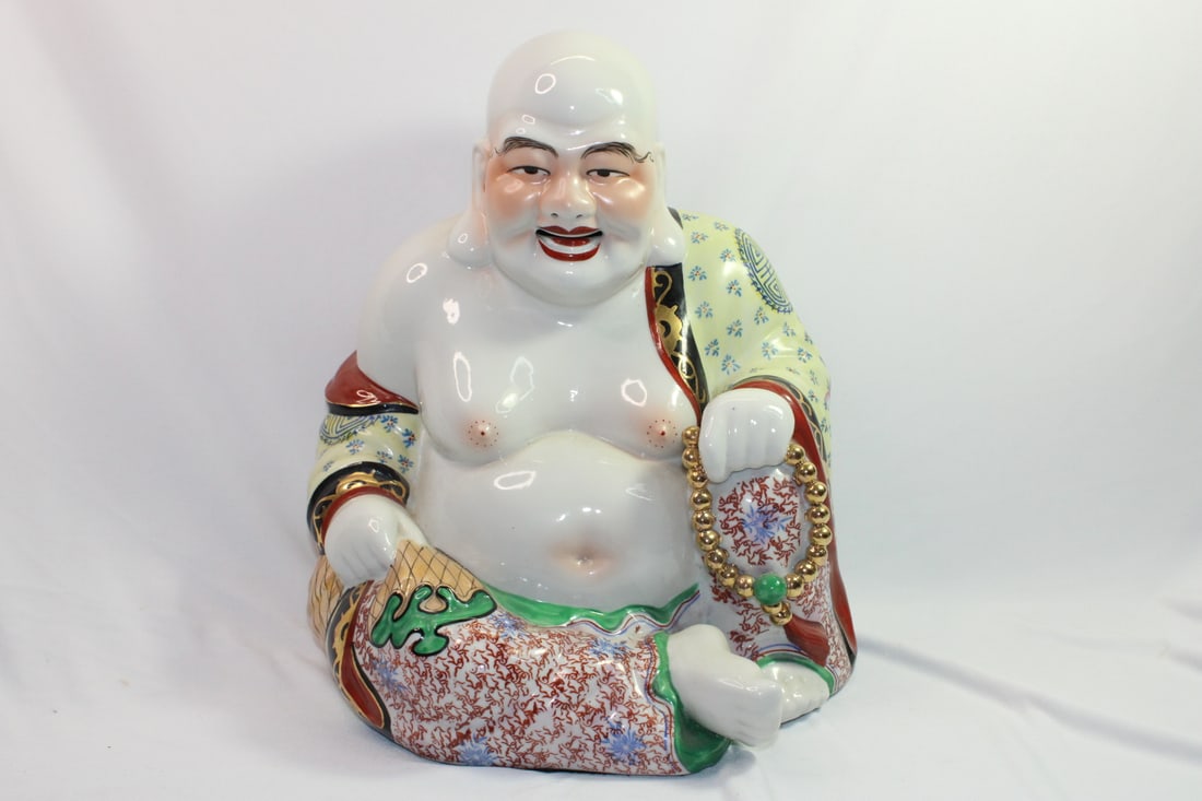 Hand Painted Happy Buddha (1 of 11)