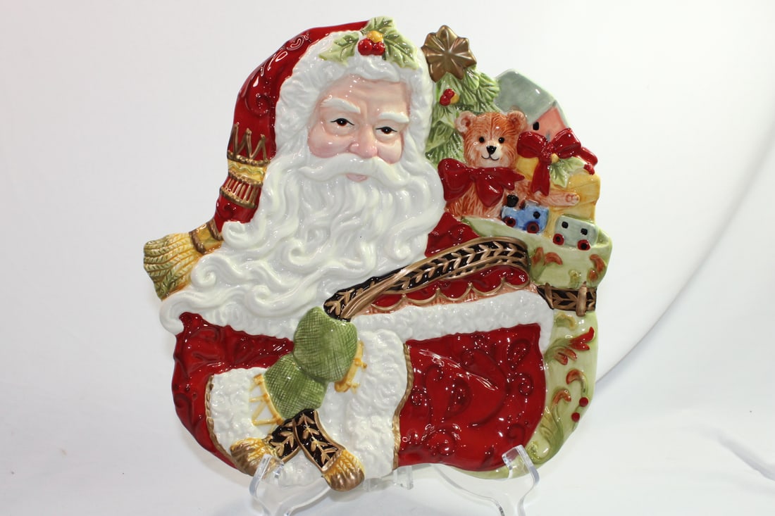 Damask Holiday Fitz and Floyd Serving Plate (1 of 11)