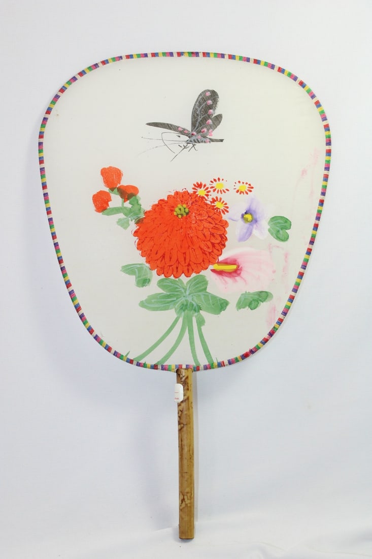 Chinese Round Hand Fan (1 of 6)