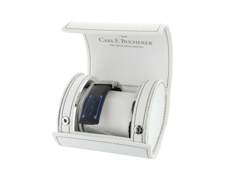 CARL BUCHERER PATRAVI SCUBATEC STAINLESS STEEL WHITE DIAL 44MM 10.0865 FULL SET: CARL BUCHERER PATRAVI SCUBATEC STAINLESS STEEL WHITE DIAL 44MM 10.0865 FULL SET **** SKU No: 304133569433-E **** Brand: Carl F Bucherer **** Condition: Pre-Owned **** Model: CARL BUCHERER PATRAVI SCUB