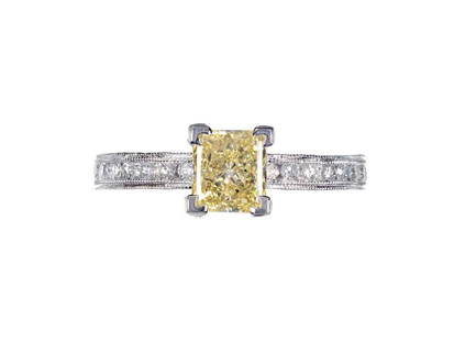 Peter Suchy GIA Certified 1.04 Carat Diamond Platinum Engagement Ring: Peter Suchy GIA Certified 1.04 Carat Diamond Platinum Engagement Ring **** SKU No: 382-351-7054-01C9A **** Brand: Peter Suchy **** Condition: Pre-Owned **** Metal: platinum **** Stone: diamond **** St