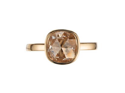 Peter Suchy 1.35 Carat Light Brown Diamond Gold Solitaire Engagement Ring: Peter Suchy 1.35 Carat Light Brown Diamond Gold Solitaire Engagement Ring **** SKU No: 382-351-6875-01C9A **** Brand: Peter Suchy **** Condition: Pre-Owned **** Metal: gold **** Stone: diamond **** St