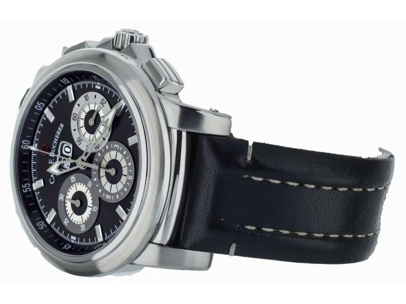 CARL BUCHERER PATRAVI CHRONODATE 50TH ANN EDITION 45MM 10624.08: CARL BUCHERER PATRAVI CHRONODATE 50TH ANN EDITION 45MM 10624.08 ---- SKU no: 303753632264-E ---- Brand: Carl F Bucherer ---- Condition: Pre-Owned ---- SKU no: Carl F. Bucherer Patravi ---- Item Specif