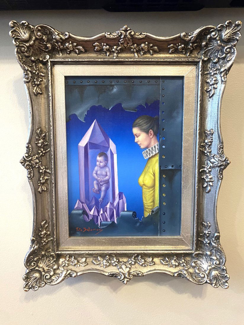 Tito Salomoni (Italian, 1928-1986) Oil on Canvas (1 of 1)