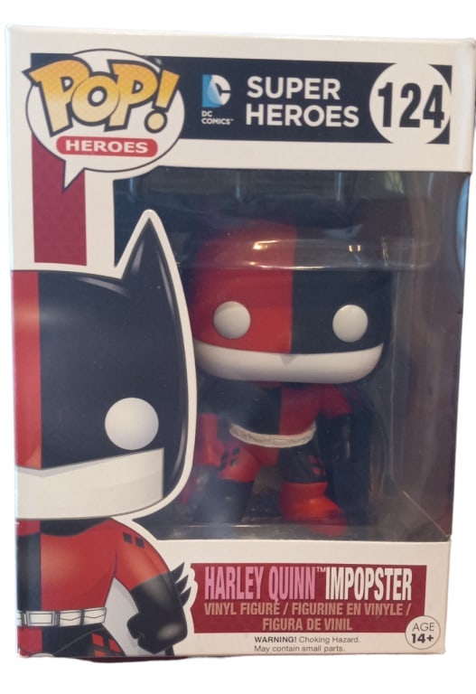 Funko Pop! DC Comics Superheroes: HARLEY QUINN Ime (1 of 1)