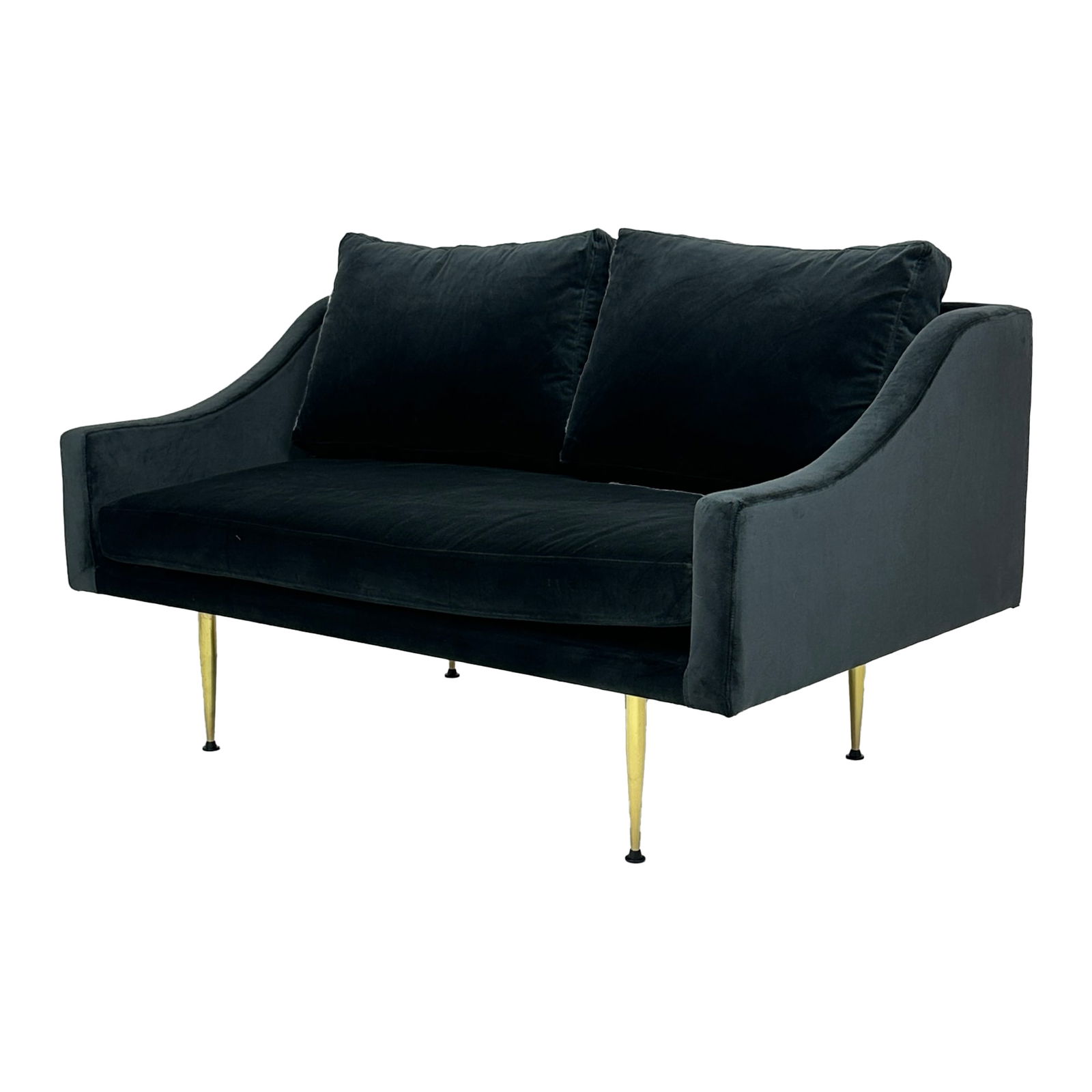 Florence Love Seat Sofa: Maker: Organic Modernism Title: Florence Love Seat Sofa Style: Mid-Century Modern, Contemporary Design Description: The Florence Love Seat Sofa combines elegance and comfort in a compact, refined silh