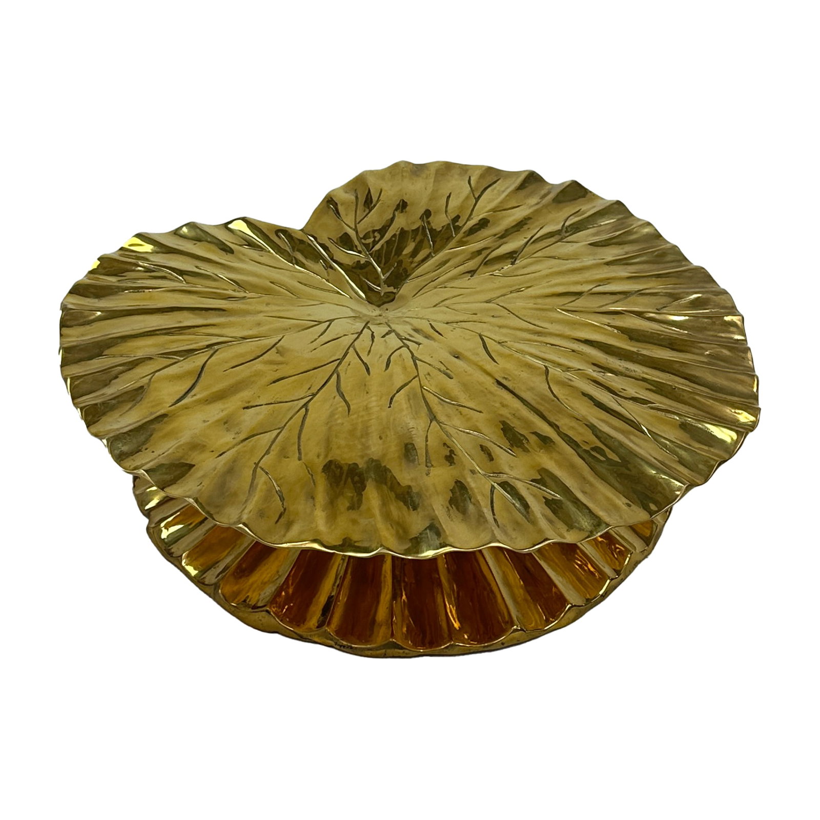 Lily Brass Lazy Susan - 2