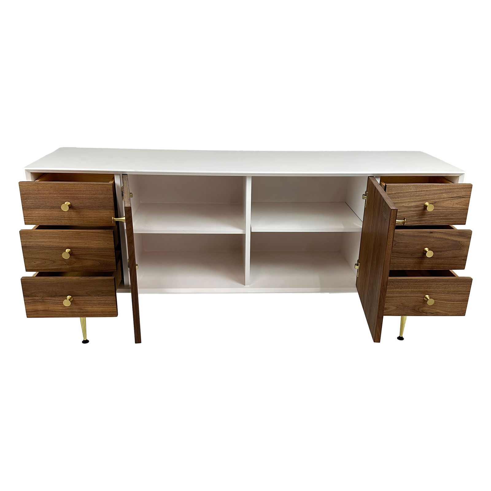 Siena Wooden Cabinet: Maker: Organic Modernism Title: Siena Wooden Cabinet Style: Mid-Century Modern, Contemporary Design Description: The Siena Wooden Cabinet combines mid-century modern style with refined craftsmanship.