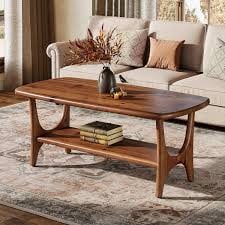 Solid Wood Coffee Table - 2