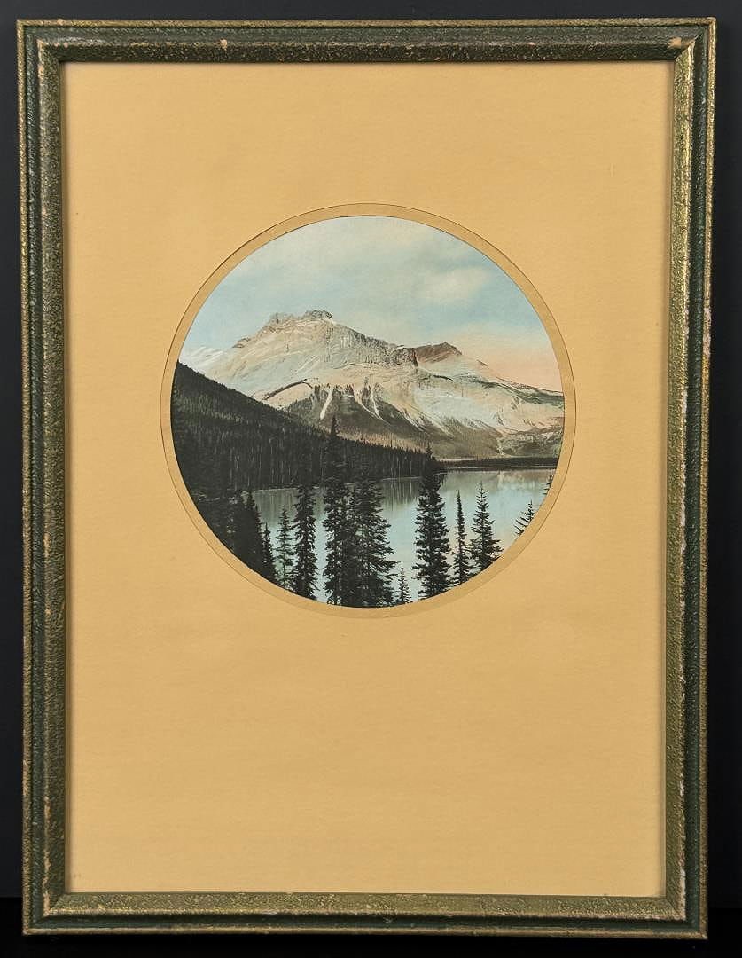 Gowen Sutton Emerald Lake Canada Photo: 12" by 16" framed.