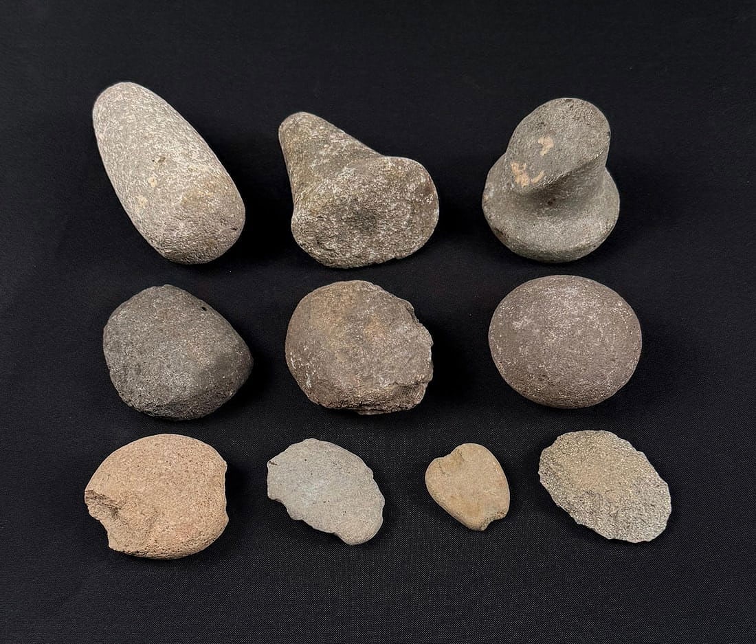 Ancient Native American Indian Stone Tools: Nice grouping