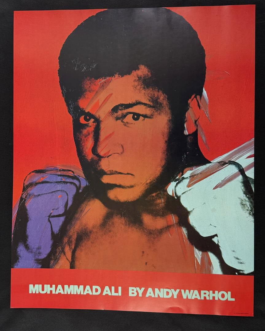 Andy Warhol Muhammad Ali Offset Lithograph