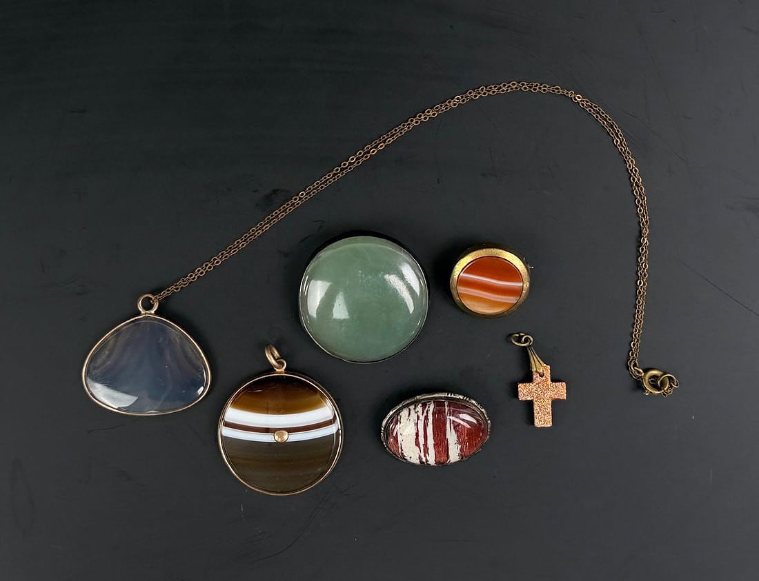 Victorian Agate Jewelry