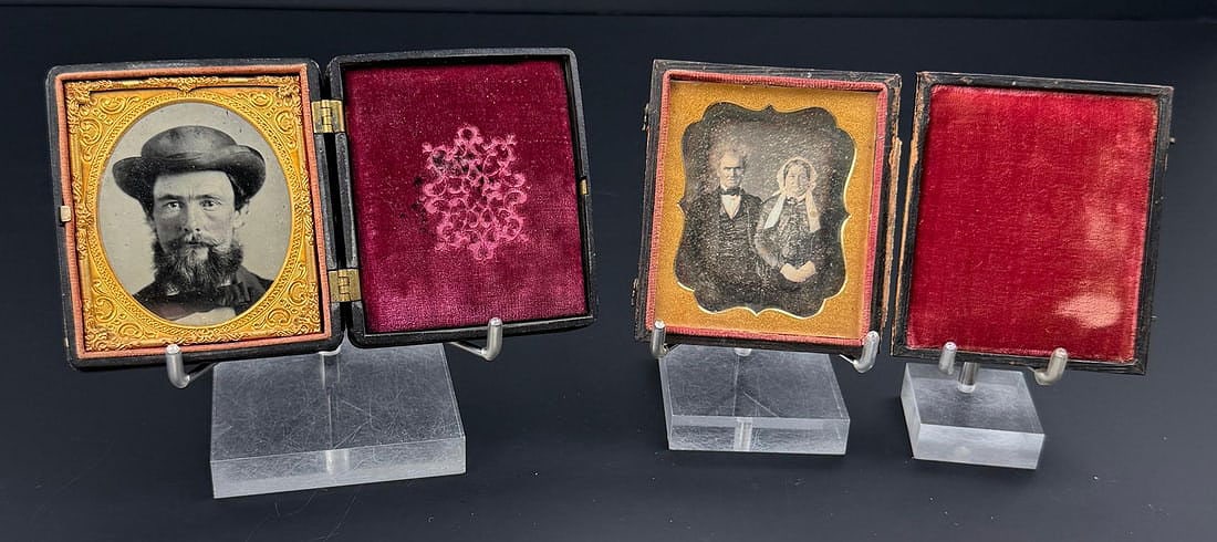 Collection of Antique Daguerreotype Photos: Nice grouping.