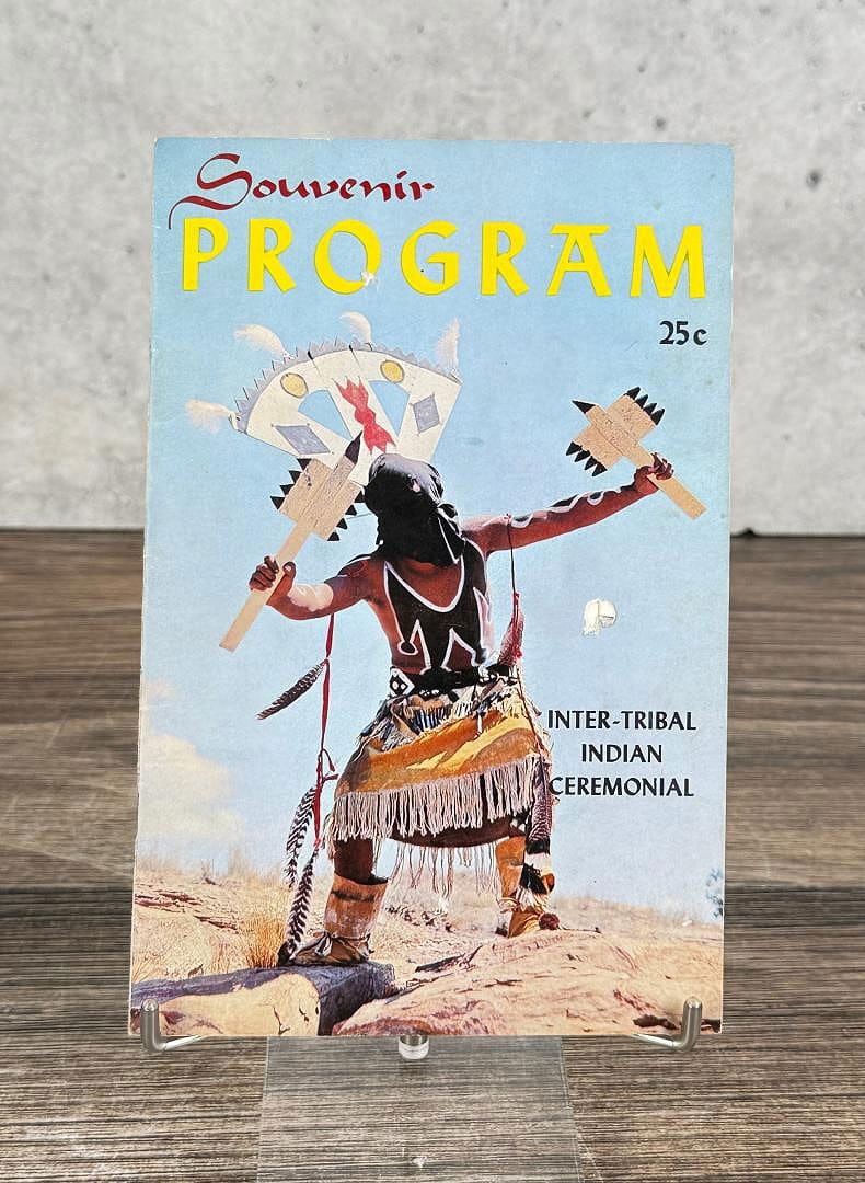 Souvenir Program Inter-Tribal Indian Ceremonial: Nice example