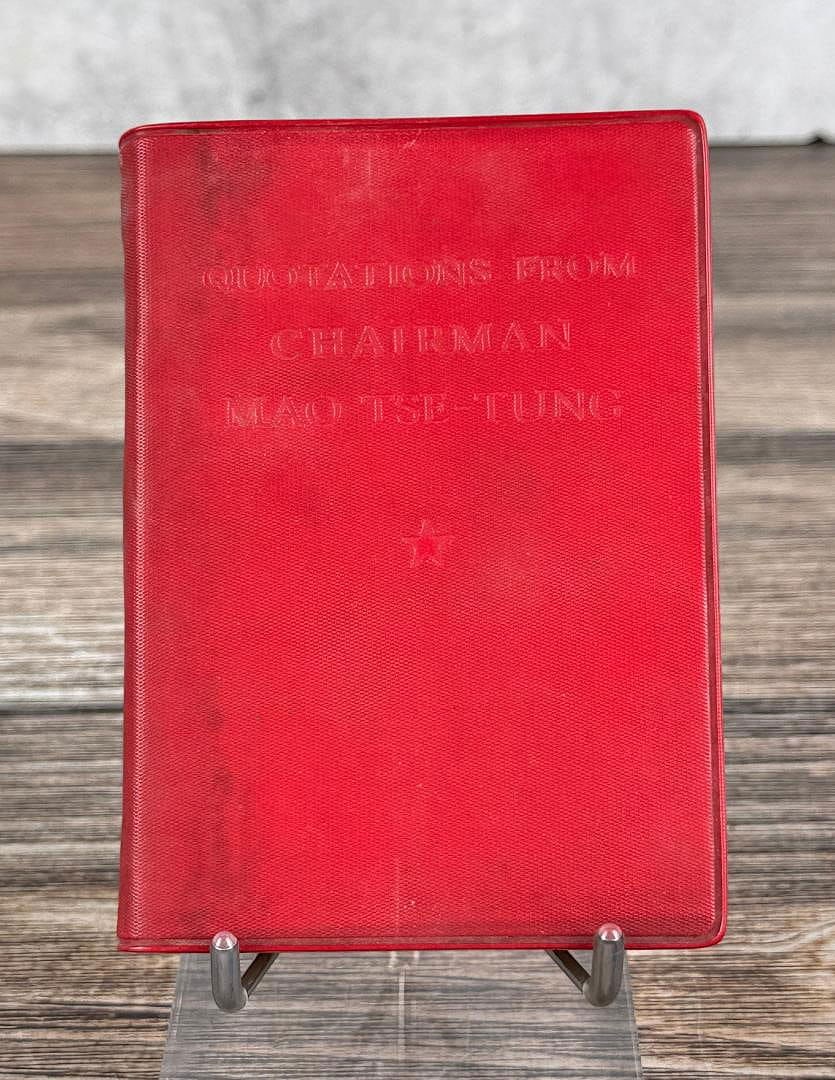 Quotations From Chairman Mao Tse-Tung: 1st edition, 1966.