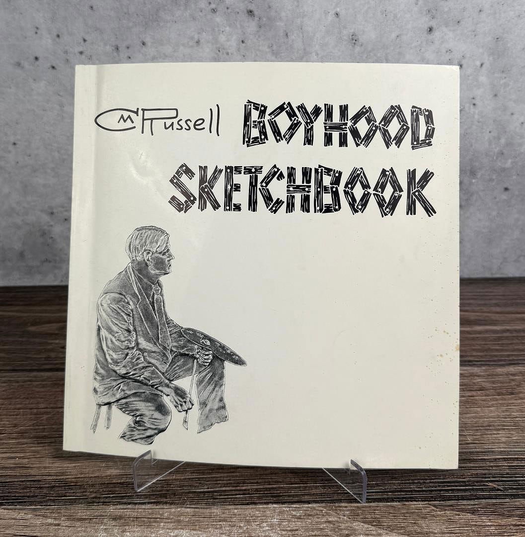 CM Russell Boyhood Sketchbook: R D Warden, 1972