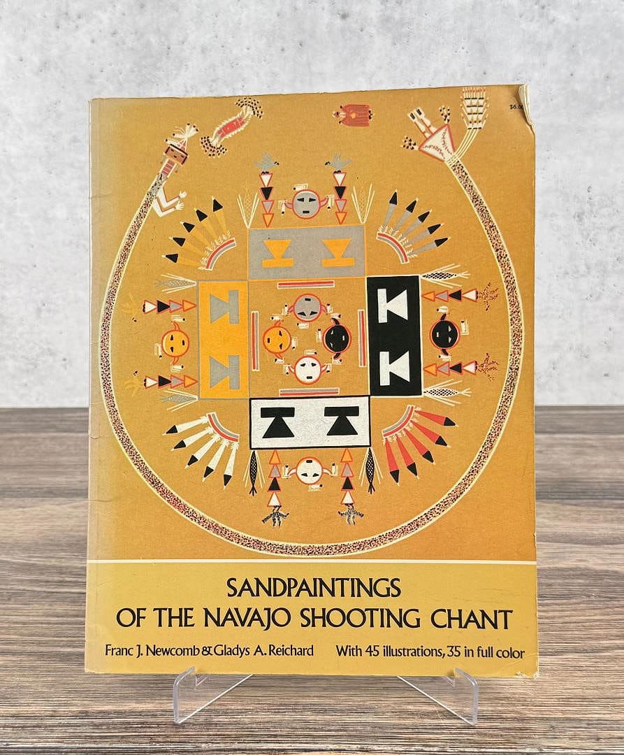 Sandpaintings of the Navajo Shooting Chant: Franc J. Newcomb. 1975.