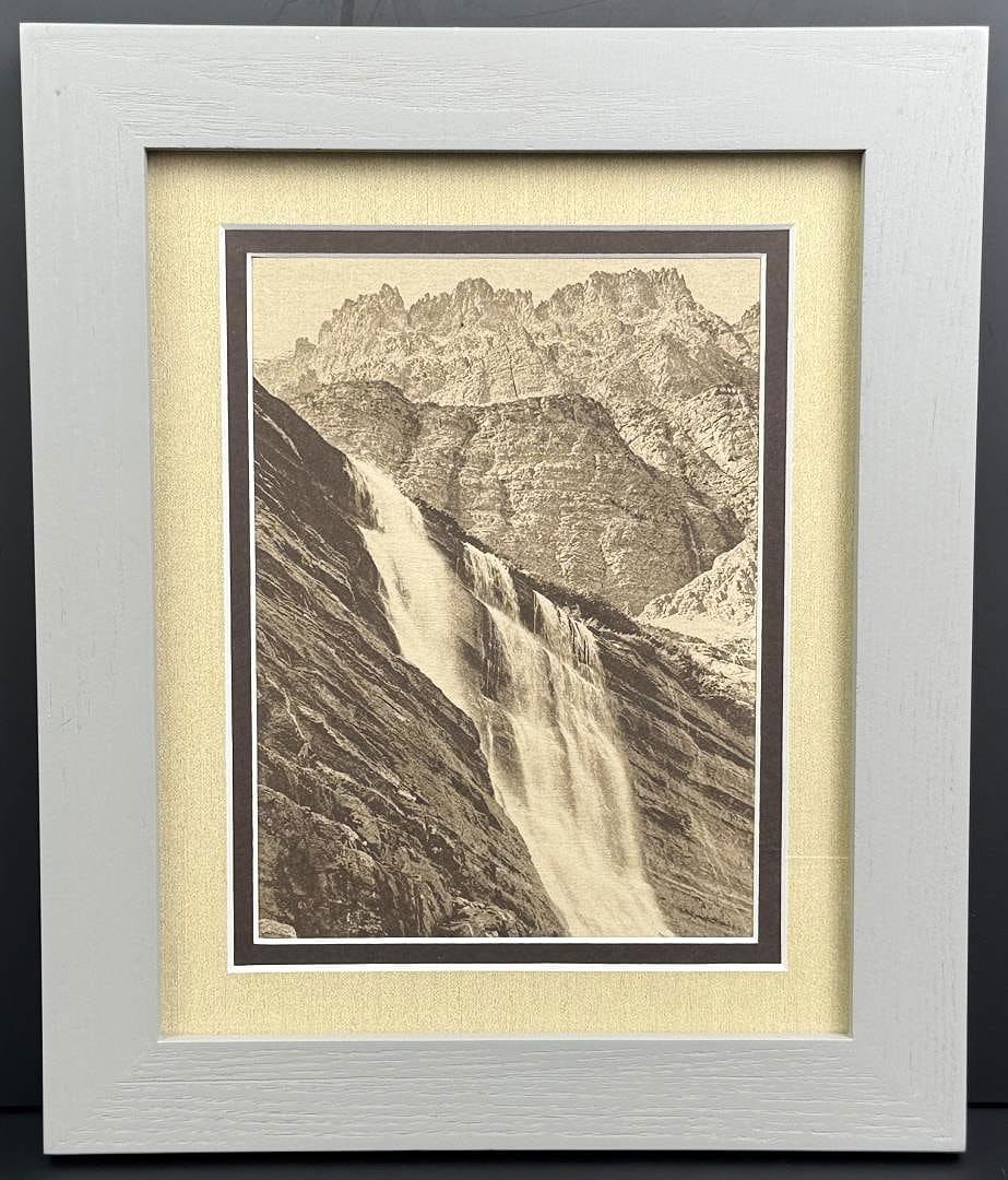 Morning Eagle Glacier National Park Photo: 7 1/2" by 9 1/2" framed.
