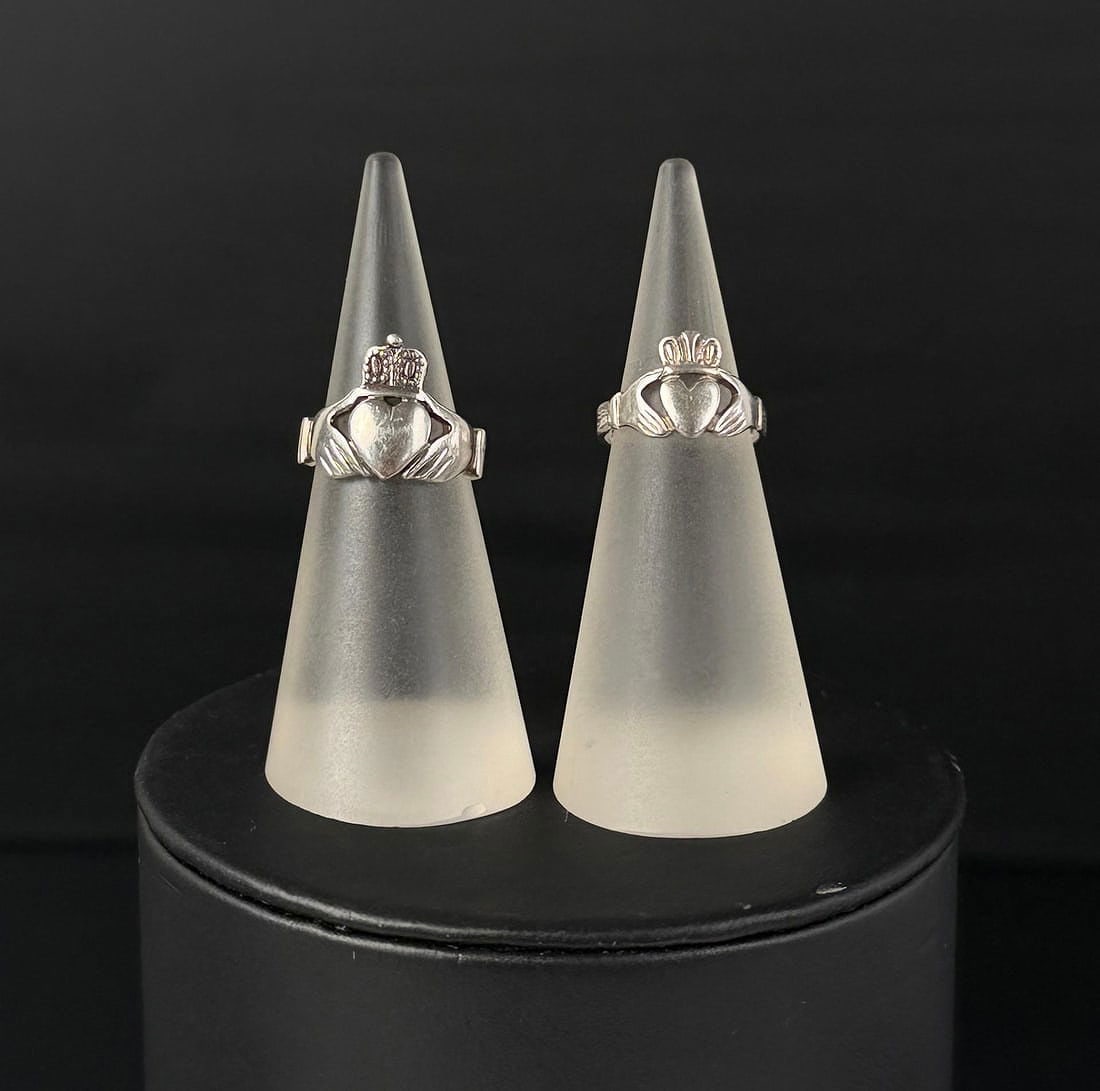 Sterling Silver Claddagh Rings