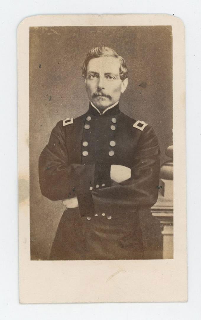 Pierre Gustave Toutant Beauregard Confederate CDV: Scarce CDV Photo of Confederate General Pierre Gustave Toutant-Beauregard. Photographer is E. Anthony.