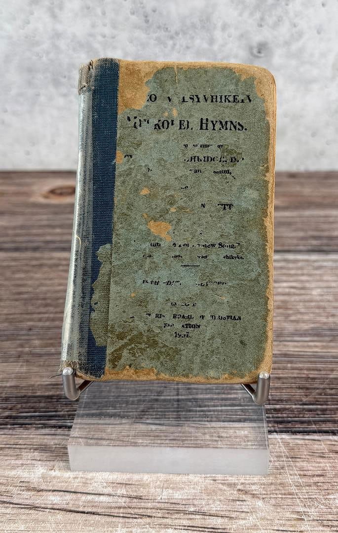 Muskokee Hymns Indian Prayer Book: Reverend R.M. Loughridge. 1937