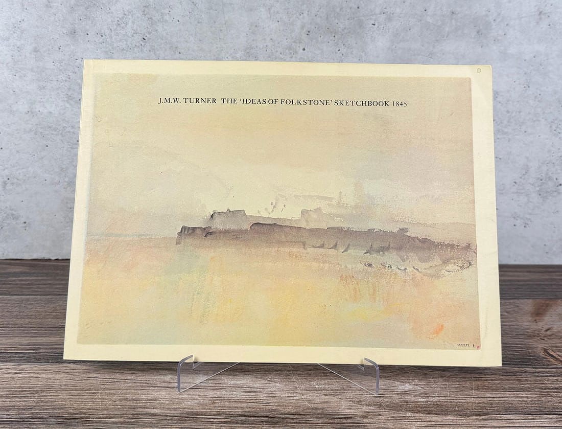 JMW Turner The Ideas of Folkstone Sketchbook 1845: The Tate Gallery. 1987.