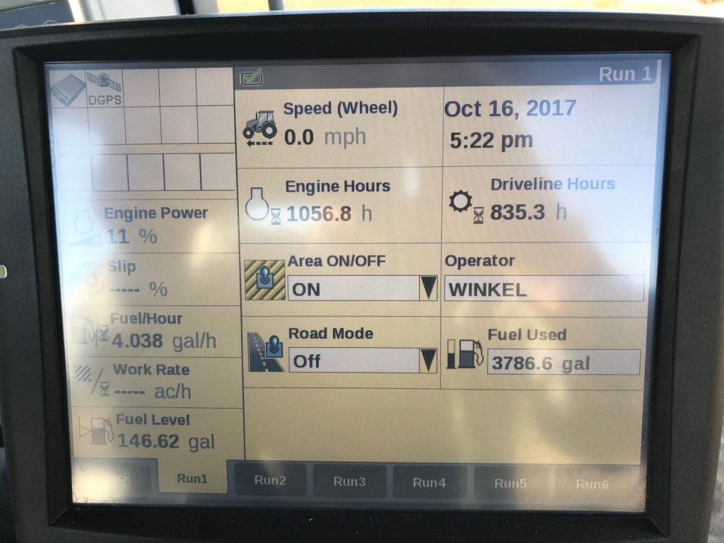 2014 NH T9-615 4WD Tractor - 2