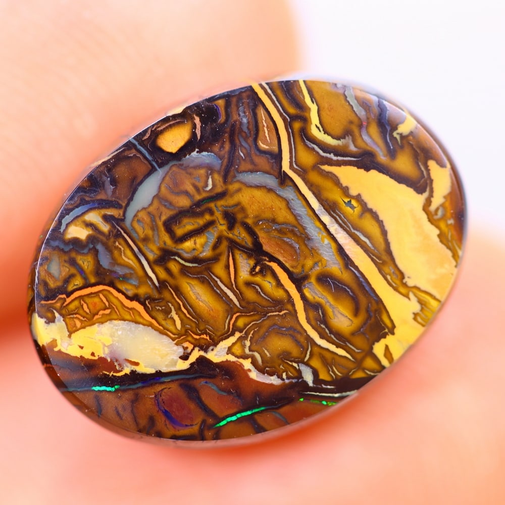 6.63Ct Koroit Boulder Opal Polished - Australian Opal - Oval Cabochon: Ksmith Jewels Global Welcome to our auction house, today auction brought to you by Ksmith Jewels Global based in Penang, Malaysia specialize in all kinds of opal and color gemstone both in manufacturi