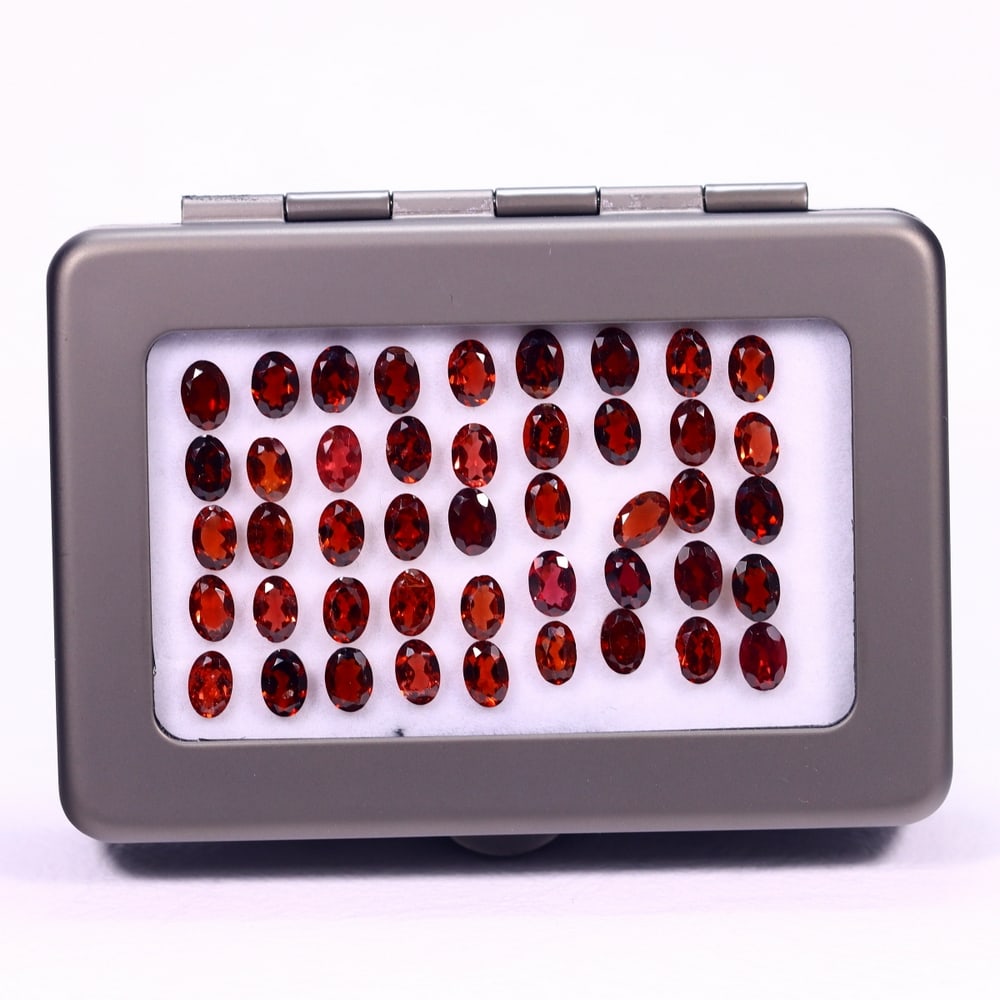 24.81Ct Group of Rhodolite Garnet - Polished Faceted: Ksmith Jewels Global Welcome to our auction house, today auction brought to you by Ksmith Jewels Global based in Penang, Malaysia specialize in all kinds of opal and color gemstone both in manufacturi