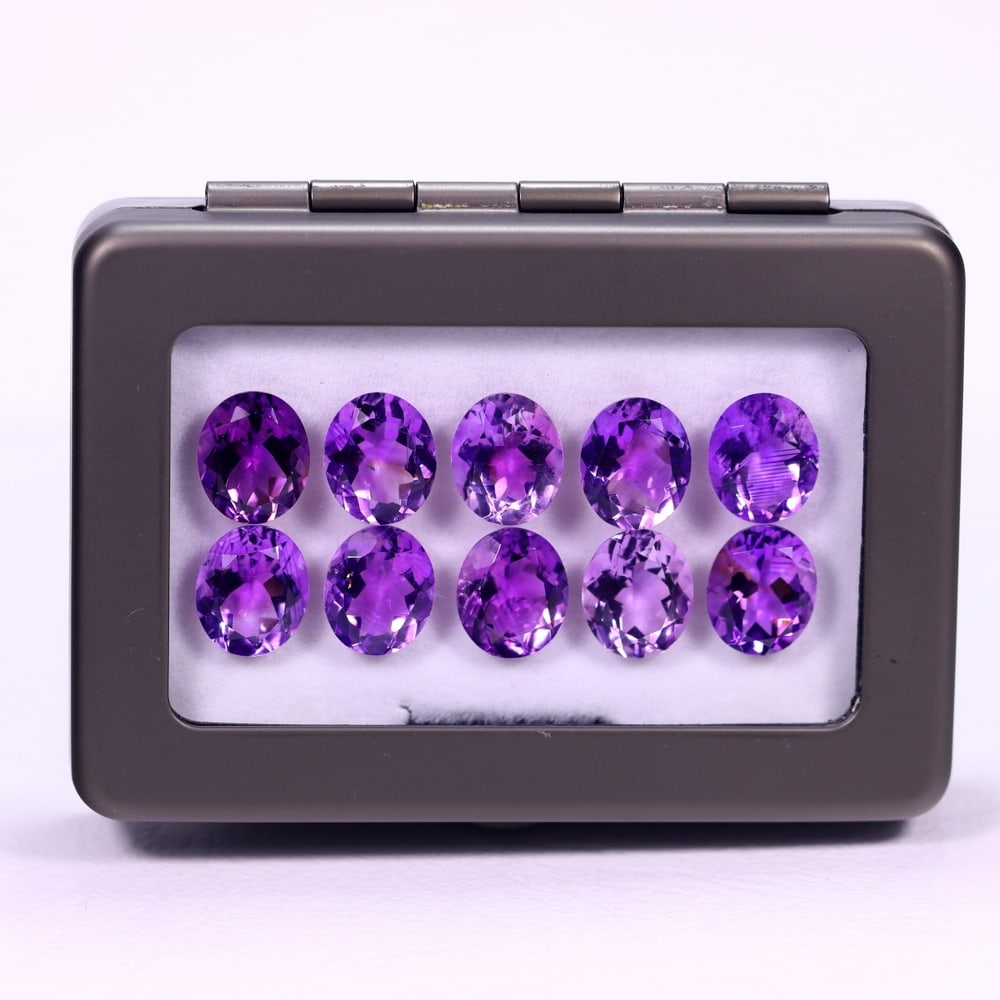 43.35Ct Amethyst Set - Polished Faceted: Ksmith Jewels Global Welcome to our auction house, today auction brought to you by Ksmith Jewels Global based in Penang, Malaysia specialize in all kinds of opal and color gemstone both in manufacturi