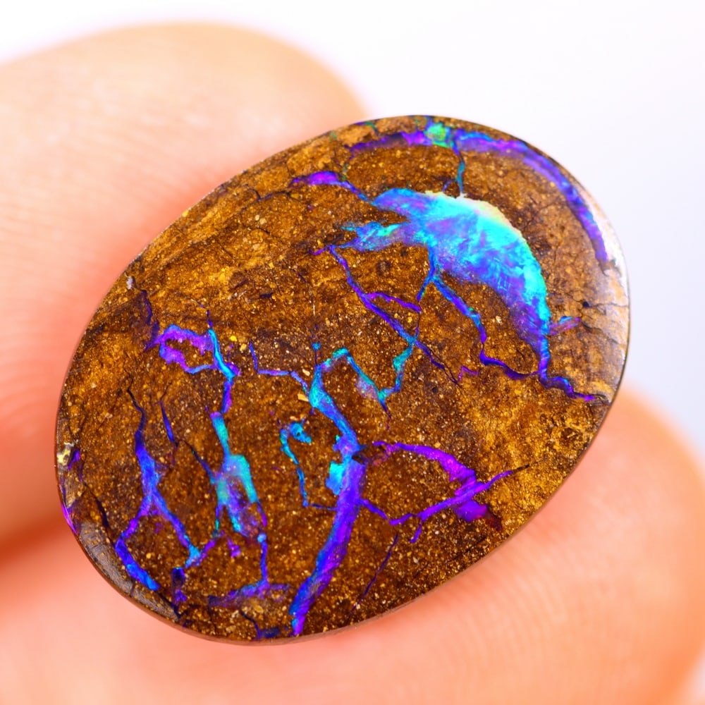 8.61Ct Koroit Boulder Opal Polished - Australian Opal - Oval Cabochon: Ksmith Jewels Global Welcome to our auction house, today auction brought to you by Ksmith Jewels Global based in Penang, Malaysia specialize in all kinds of opal and color gemstone both in manufacturi