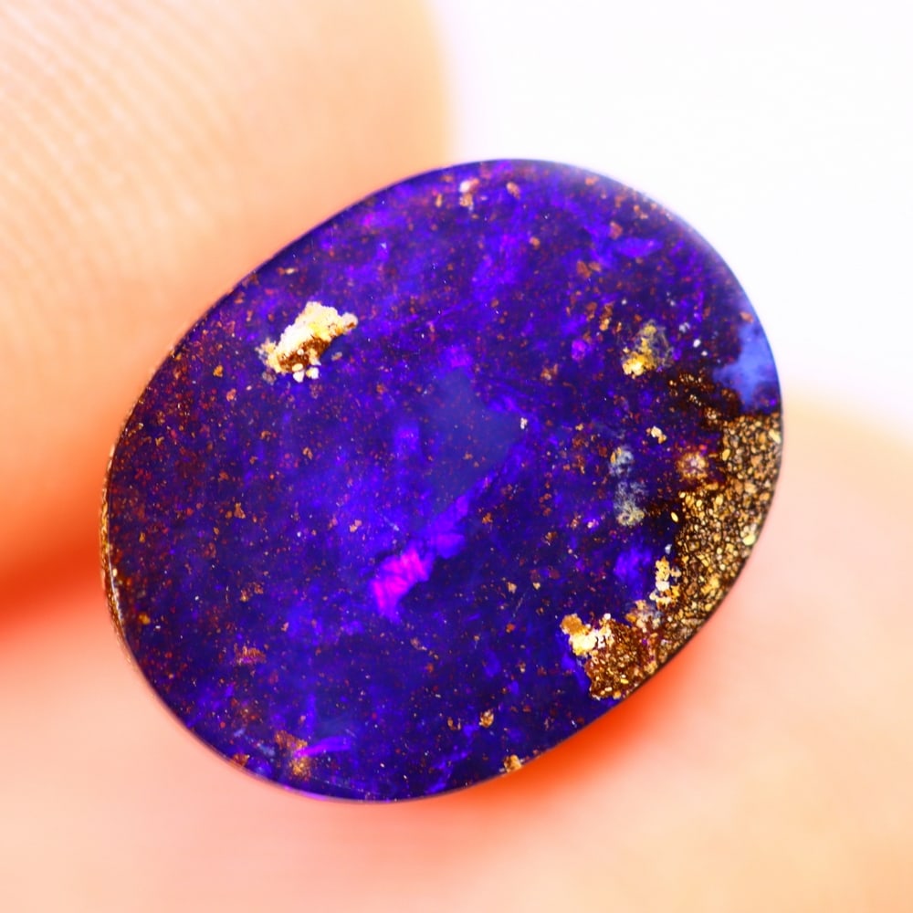 3.06Ct Winton Boulder Opal Polished - Australian Opal - Oval Cabochon: Ksmith Jewels Global Welcome to our auction house, today auction brought to you by Ksmith Jewels Global based in Penang, Malaysia specialize in all kinds of opal and color gemstone both in manufacturi