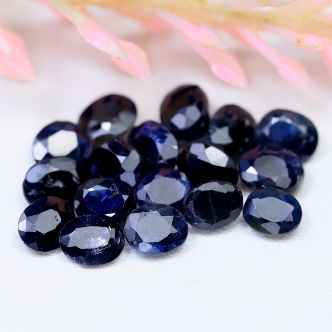6.37Ct Natural Wholesale Blue Sapphire Lot - Madagascar Gemstone - Oval Faceted (OT3799) (1 of 2)