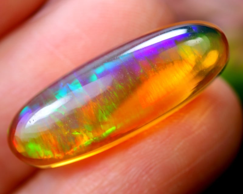 6.27Ct Natural Ethiopian Welo Opal - Ethiopian Opal - Oval Cabochon: Ksmith Jewels Global Welcome to our auction house, today auction brought to you by Ksmith Jewels Global based in Penang, Malaysia specialize in all kinds of opal and color gemstone both in manufacturi