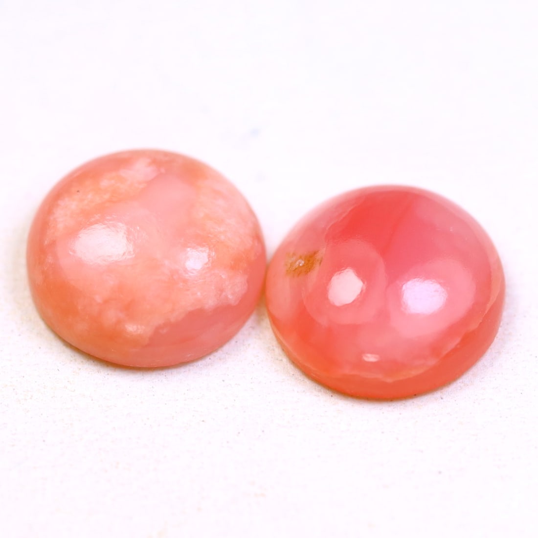 4.66Ct Natural Pink Opal Pair (OT4845): Ksmith Jewels Global Welcome to our auction house, today auction brought to you by Ksmith Jewels Global based in Penang, Malaysia specialize in all kinds of opal and color gemstone both in manufacturi