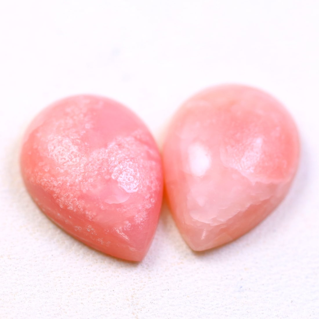 7.00Ct Natural Pink Opal Pair Pear Cut (OT4877): Ksmith Jewels Global Welcome to our auction house, today auction brought to you by Ksmith Jewels Global based in Penang, Malaysia specialize in all kinds of opal and color gemstone both in manufacturi