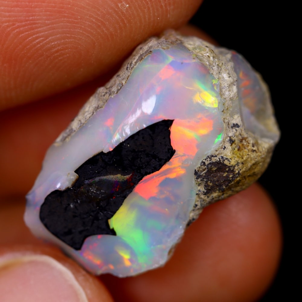 12Ct Rough Opal Specimen - Ethiopian Opal - Mineral Rough: Ksmith Jewels Global Welcome to our auction house, today auction brought to you by Ksmith Jewels Global based in Penang, Malaysia specialize in all kinds of opal and color gemstone both in manufacturi