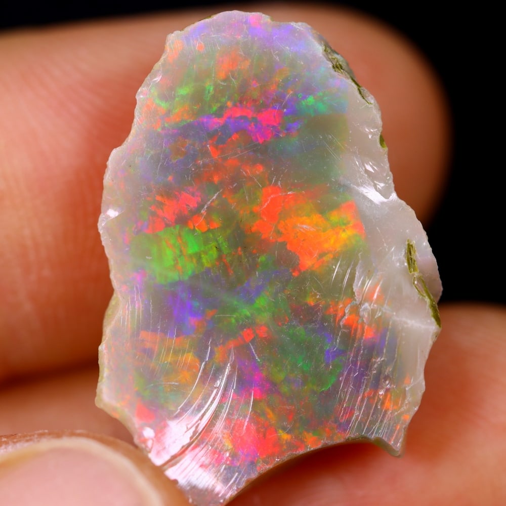 7Ct Rough Opal Specimen - Ethiopian Opal - Mineral Rough: Ksmith Jewels Global Welcome to our auction house, today auction brought to you by Ksmith Jewels Global based in Penang, Malaysia specialize in all kinds of opal and color gemstone both in manufacturi