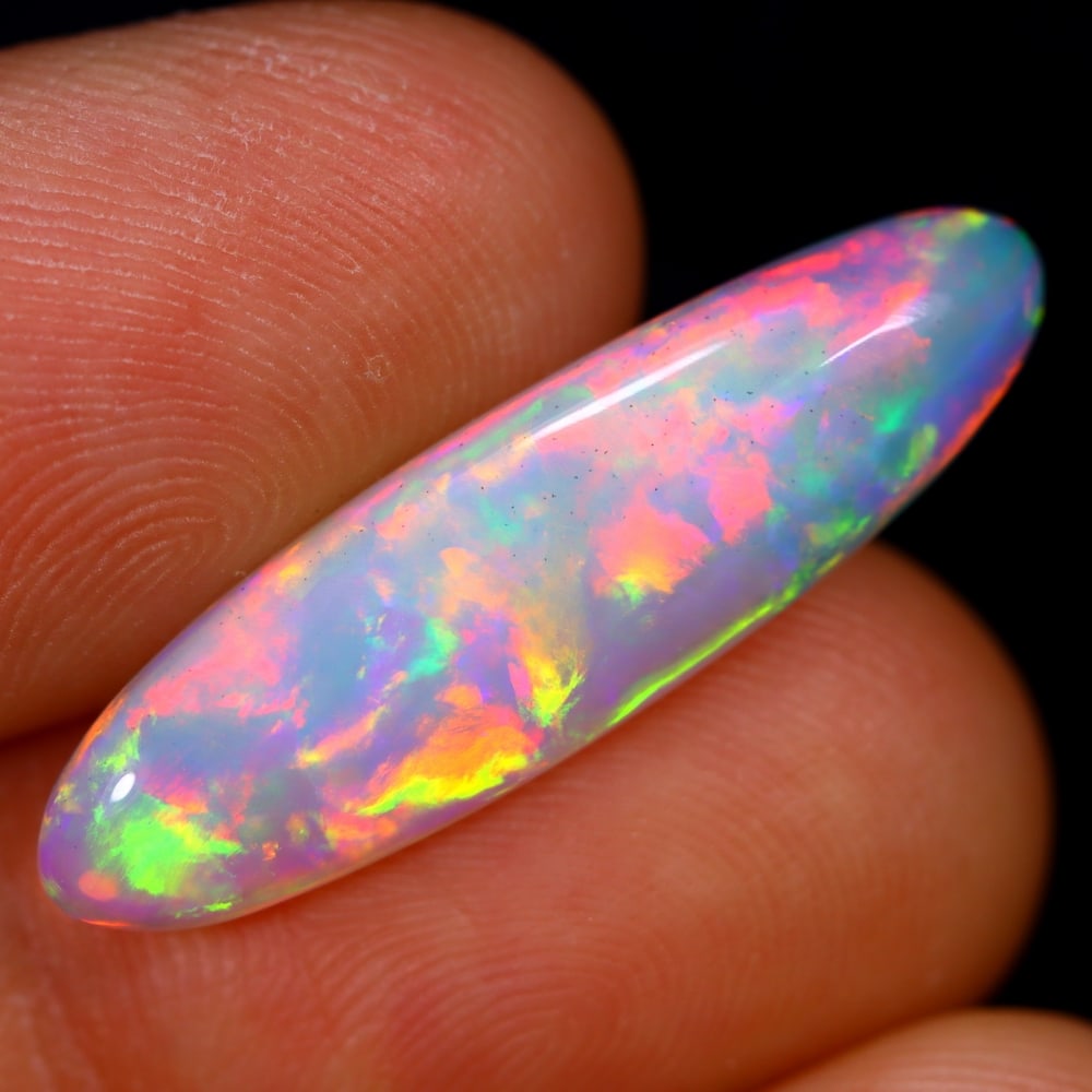 4.20Ct Welo Opal Polished - Ethiopian Opal - Oval Cabochon: Ksmith Jewels Global Welcome to our auction house, today auction brought to you by Ksmith Jewels Global based in Penang, Malaysia specialize in all kinds of opal and color gemstone both in manufacturi