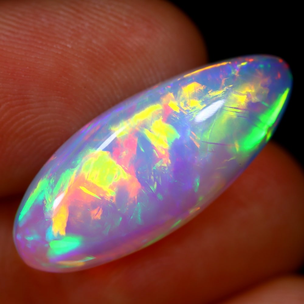 8.38Ct Welo Opal Polished - Ethiopian Opal - Oval Cabochon: Ksmith Jewels Global Welcome to our auction house, today auction brought to you by Ksmith Jewels Global based in Penang, Malaysia specialize in all kinds of opal and color gemstone both in manufacturi