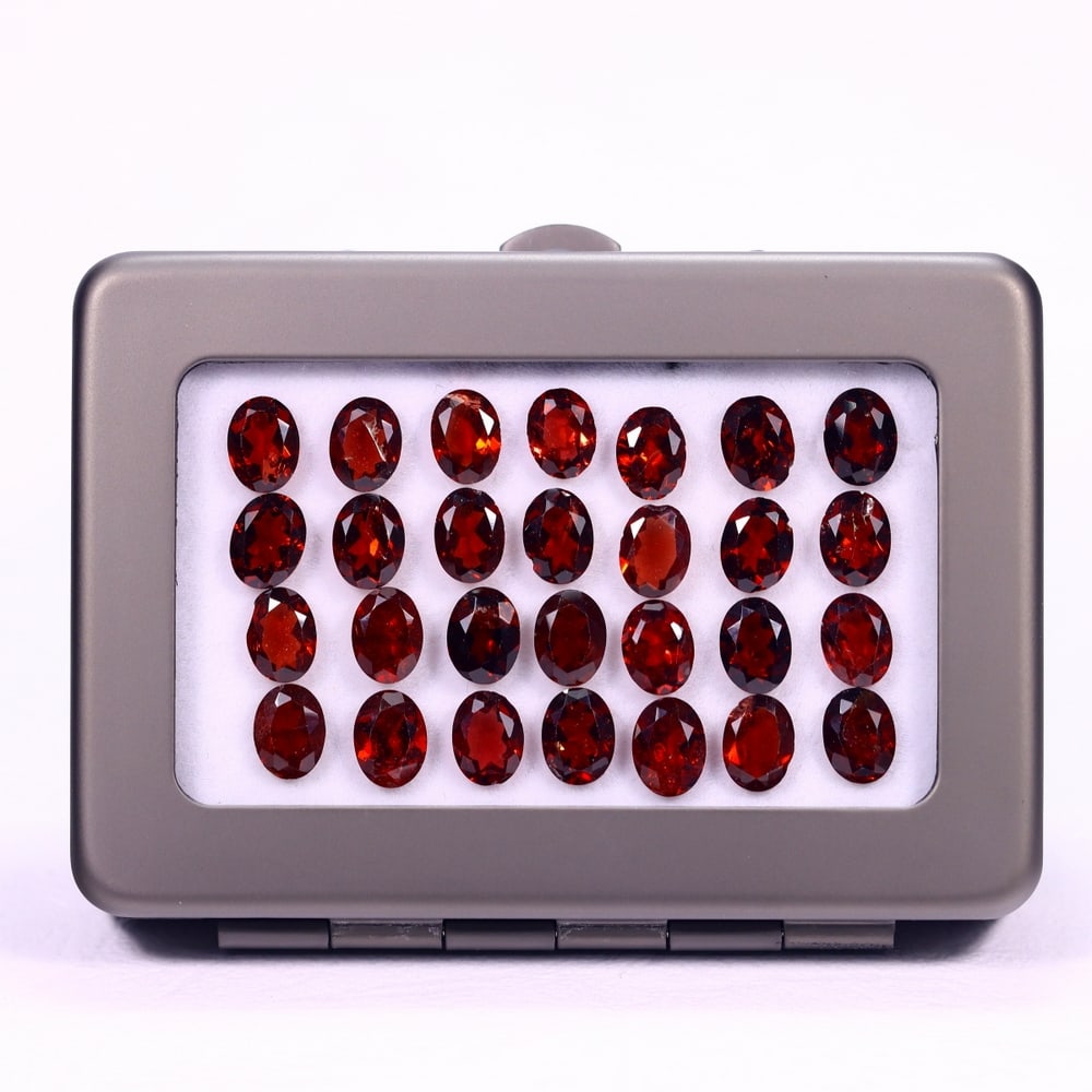 34.96Ct Group of Rhodolite Garnet - Polished Faceted: Ksmith Jewels Global Welcome to our auction house, today auction brought to you by Ksmith Jewels Global based in Penang, Malaysia specialize in all kinds of opal and color gemstone both in manufacturi