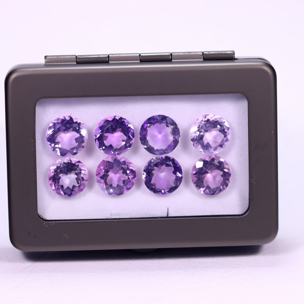 44.45Ct Amethyst Set - Polished Faceted: Ksmith Jewels Global Welcome to our auction house, today auction brought to you by Ksmith Jewels Global based in Penang, Malaysia specialize in all kinds of opal and color gemstone both in manufacturi