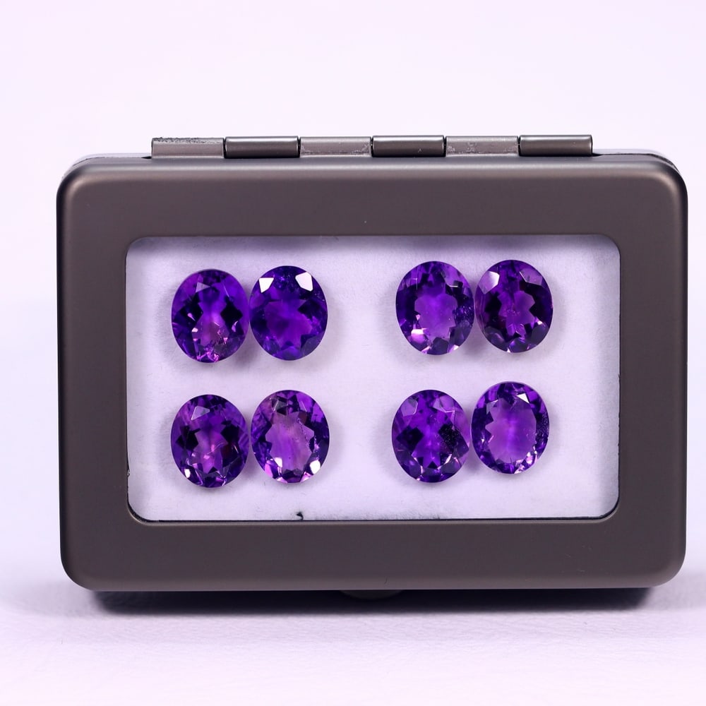 31.45Ct Amethyst Set - Polished Faceted: Ksmith Jewels Global Welcome to our auction house, today auction brought to you by Ksmith Jewels Global based in Penang, Malaysia specialize in all kinds of opal and color gemstone both in manufacturi