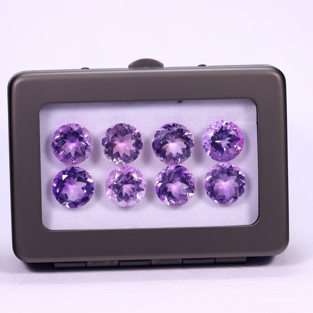 45.52Ct Amethyst Set - Polished Faceted: Ksmith Jewels Global Welcome to our auction house, today auction brought to you by Ksmith Jewels Global based in Penang, Malaysia specialize in all kinds of opal and color gemstone both in manufacturi